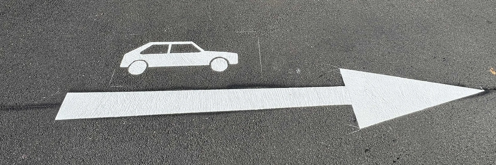 Parkplatzmarkierung