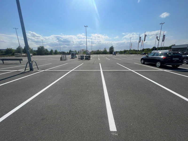Parkplatzmarkierung Krefeld